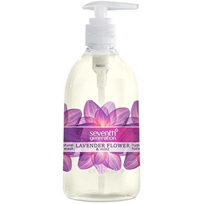 Seventh Generation HAND WASH, LAVENDER FLOWER & MINT, 12OZ - Image 1